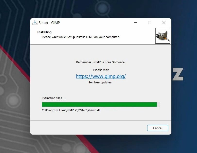 How To Install Gimp On Windows 11 PC8