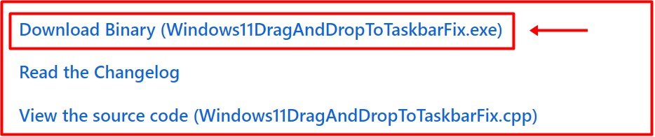 How to Enable Drag Drop to the Taskbar Feature in Windows 11
