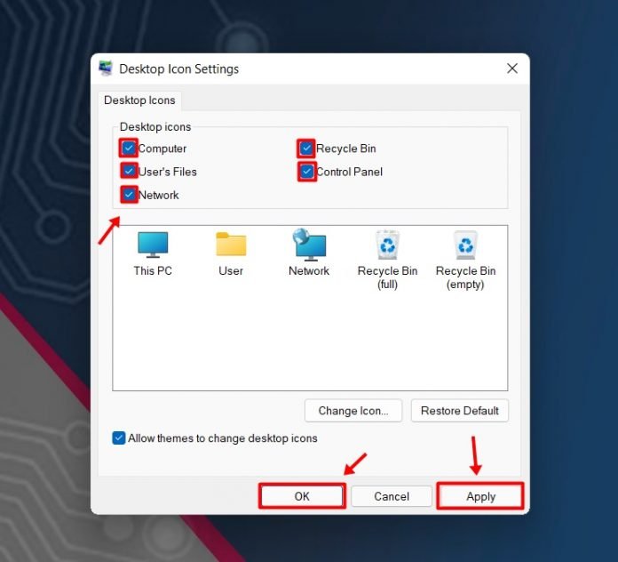How To Show Desktop Icons In Windows 11 | TechRuzz