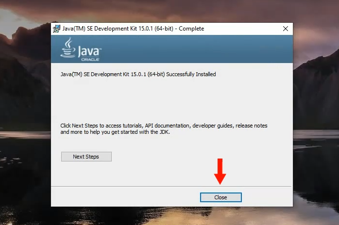 How to download and install java jdk 15 on Windows 10 PC7