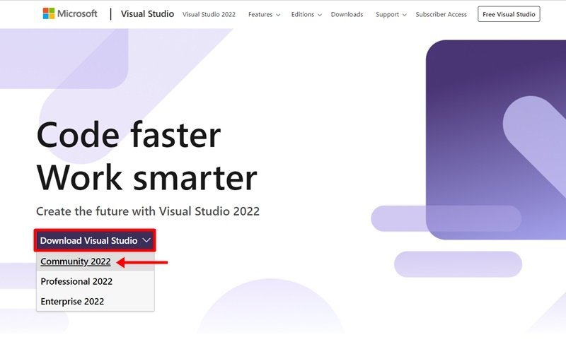 How to install Visual Studio 2022 on Windows 11 PC1
